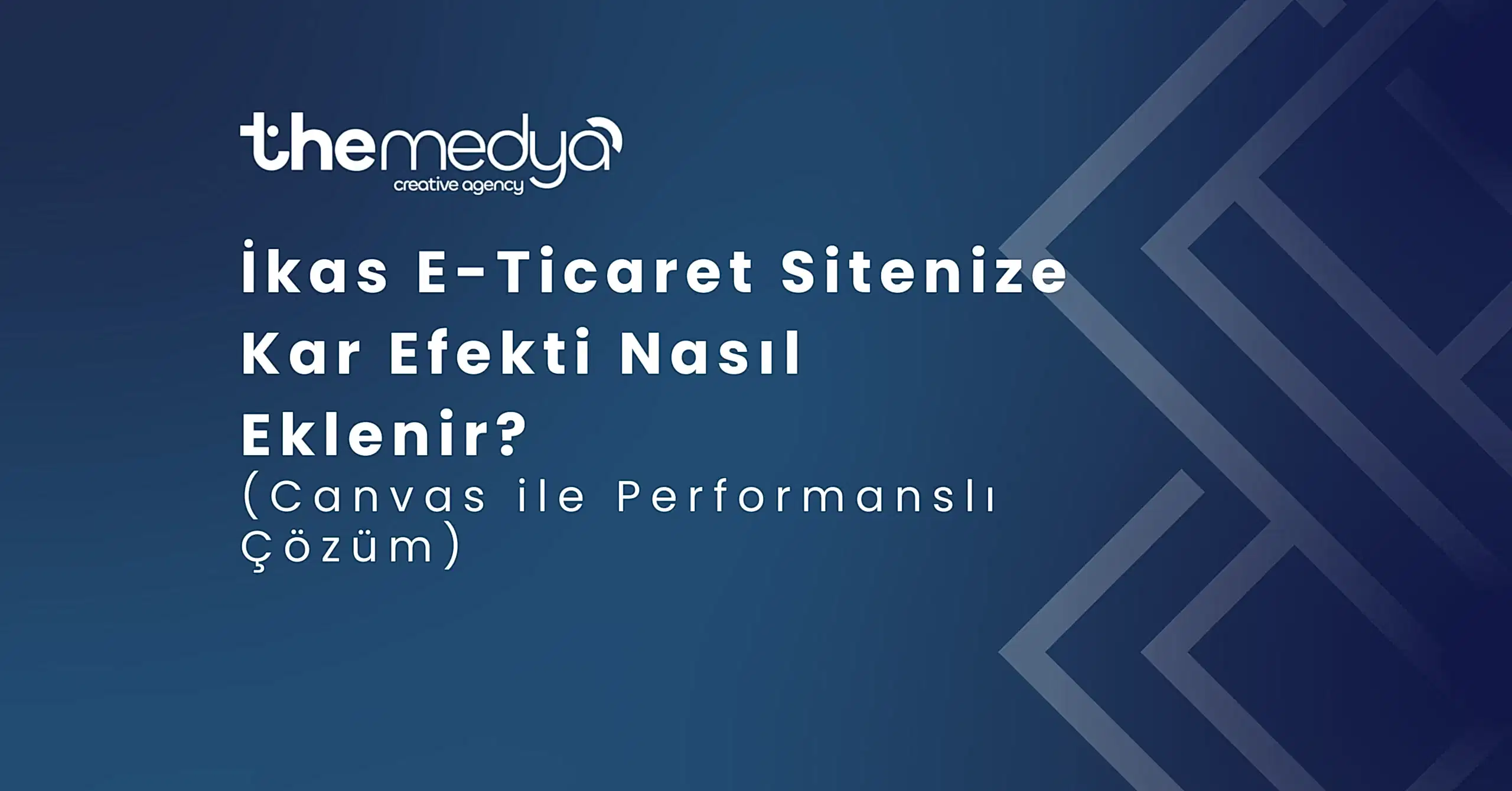 İkas E-Ticaret Sitenize Kar Efekti Nasıl Eklenir? (Canvas ile Performanslı Çözüm)